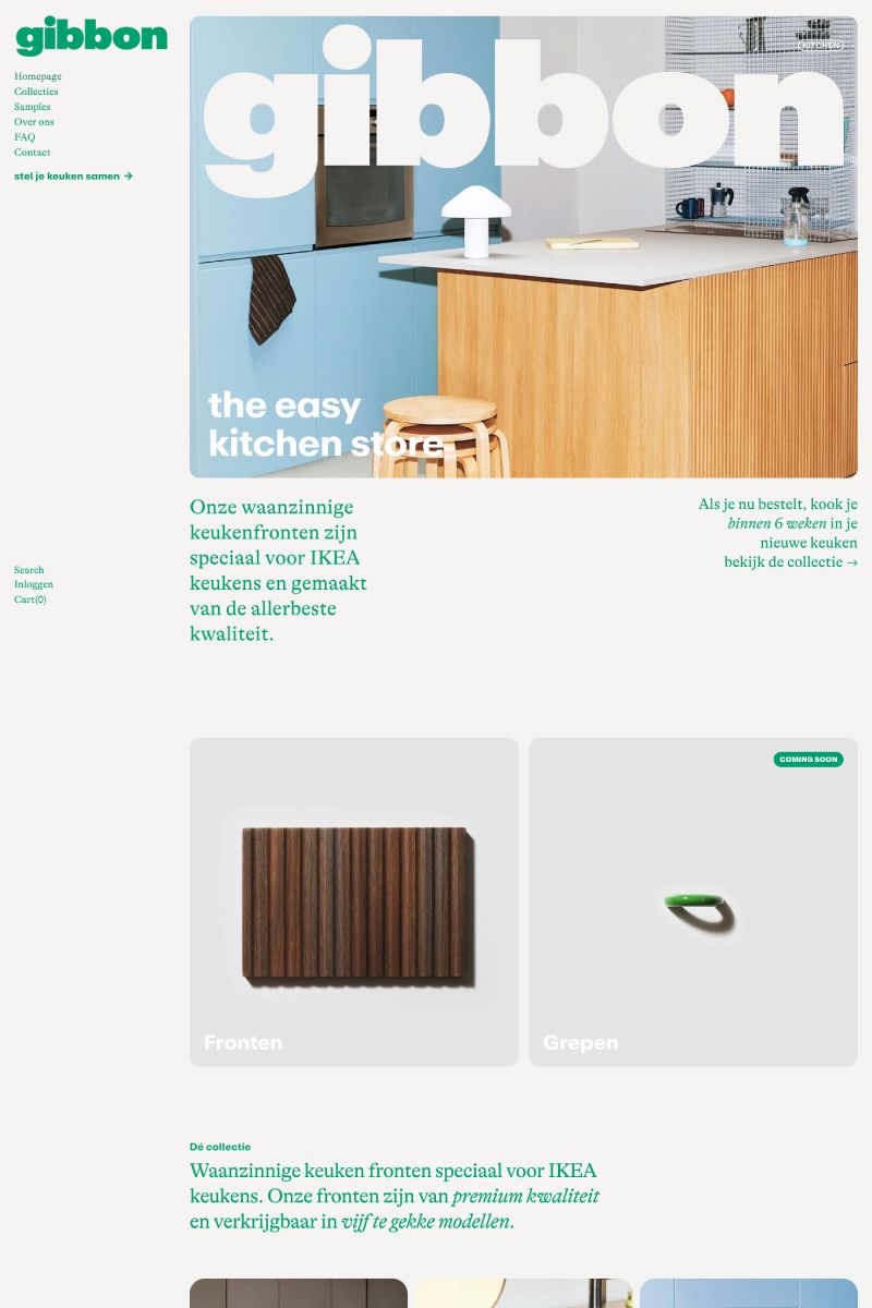 Gibbon Keukenfronten